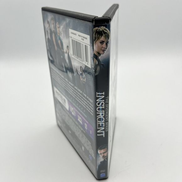 The Divergent Series: Insurgent DVD W/ Slipcover Shailene Woodley Action VGCond - Picture 5 of 7